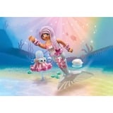 PLAYMOBIL 71477 specialPLUS Meerjungfrau mit Spritzkrake, Konstruktionsspielzeug 