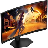 AOC CQ27G4X, Gaming-Monitor 68.6 cm (27 Zoll), schwarz (matt), QHD, Fast VA, Curved, HDMI, DisplayPort, 180Hz Panel