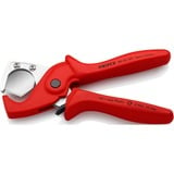 KNIPEX PlastiCut Rohrschneider 90 20 185 rot, für Schläuche und Schutzrohre