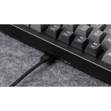 Keychron Lemokey P1 Pro, Gaming-Tastatur schwarz/grau, DE-Layout, Keychron Super Brown, Hot-Swap, Aluminiumrahmen, RGB