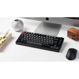 Keychron Lemokey P1 Pro, Gaming-Tastatur schwarz/grau, DE-Layout, Keychron Super Brown, Hot-Swap, Aluminiumrahmen, RGB