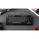 Keychron Lemokey P1 Pro, Gaming-Tastatur schwarz/grau, DE-Layout, Keychron Super Brown, Hot-Swap, Aluminiumrahmen, RGB