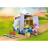 PLAYMOBIL 71493 Horses of Waterfall Mobile Reitschule, Konstruktionsspielzeug 