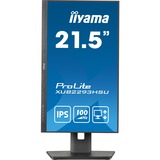 iiyama ProLite XUB2293HSU-B6, LED-Monitor 55 cm (21 Zoll), schwarz (matt), FullHD, IPS, AMD Free-Sync, 100Hz Panel