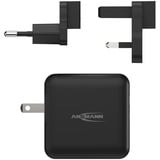 Ansmann USB-Ladegerät Travel Charger TC230PD schwarz, 1x USB-C, 1x USB-A, 30 Watt