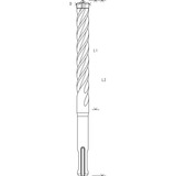 Bosch Expert Hammerbohrer SDS-plus-7X, Ø 10mm Arbeitslänge 50mm