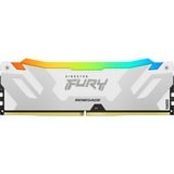 Kingston FURY DIMM 16 GB DDR5-6800  , Arbeitsspeicher weiß, KF568C36RWA-16, Renegade RGB, INTEL XMP