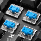 Sharkoon PureWriter RGB, Gaming-Tastatur schwarz, DE-Layout, Kailh Choc Low Profile Blue