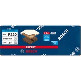 Bosch Expert C470 Schleifblatt, Ø 150mm, K220 Multilochung 50 Stück, für Exzenterschleifer