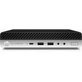 HP Elitedesk 800 G3 Generalüberholt, Mini-PC schwarz/silber, Windows 10 Pro 64-Bit