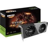 INNO3D GeForce RTX 4060 Ti TWIN X2, Grafikkarte DLSS 3, 3x DisplayPort, 1x HDMI 2.1