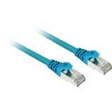 Sharkoon Patchkabel SFTP, RJ-45, mit Cat.7a Rohkabel blau, 3 Meter