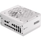 Corsair RM1000x SHIFT White, PC-Netzteil weiß, 1x 12-Pin High Power GPU, 4x PCIe, Kabel-Management, 1000 Watt