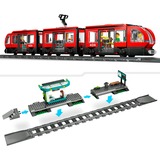 LEGO 60423 City Straßenbahn mit Haltestelle, Konstruktionsspielzeug 