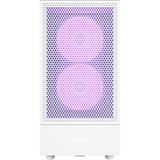 NZXT H5 Flow RGB All White, Tower-Gehäuse weiß (matt),  Tempered Glass