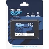 Patriot Burst Elite 960 GB, SSD schwarz, SATA 6 Gb/s, 2,5"