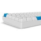 Sharkoon SKILLER SGK50 S2 PBT, Gaming-Tastatur weiß, DE-Layout, Gateron G Pro 3.0 Yellow