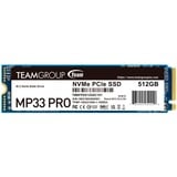 Team Group MP33 PRO 512 GB, SSD PCIe 3.0 x4, NVMe 1.3, M.2 2280