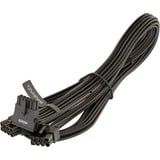 Seasonic 12VHPWR PCIe Adapter Kabel, 90° abgewinkelt schwarz, 75cm