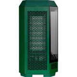 Thermaltake The Tower 300 , Tower-Gehäuse dunkelgrün, Tempered Glass