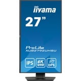 iiyama ProLite XUB2792UHSU-B6, LED-Monitor 68.5 cm (27 Zoll), schwarz (matt), UltraHD/4K, IPS, HDMI, DP, USB-C