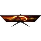 AOC 27G2SAE/BK, Gaming-Monitor 68.6 cm (27 Zoll), schwarz/rot, FullHD, VA, AMD Free-Sync, 165Hz Panel