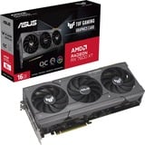 ASUS Radeon RX 7600 XT TUF GAMING OC, Grafikkarte RDNA 3, GDDR6, 2x DisplayPort, 2x HDMI 2.1