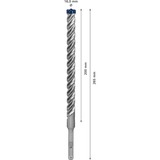 Bosch Expert Hammerbohrer SDS-plus-7X, Ø 16mm Arbeitslänge 200mm