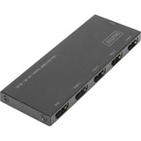 Digitus Ultra Slim HDMI Splitter, 1x4, 4K / 60 Hz schwarz