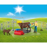 Schleich Farm World Kuh Waschstation, Spielfigur 