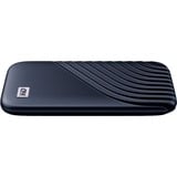 WD My Passport SSD 2 TB, Externe SSD blau, USB-C 3.2 Gen 2 (10 Gbit/s)