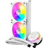 Cooler Master PL240 Flux White Edition 240mm, Wasserkühlung weiß