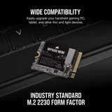 Corsair MP600 MINI 2 TB, SSD PCIe 4.0 x4, NVMe 1.4, M.2 2230