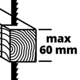 Einhell Stichsäge TC-JS 60/1 rot/schwarz, 400 Watt