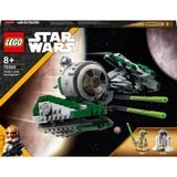 LEGO 75360 Star Wars Yodas Jedi Starfighter, Konstruktionsspielzeug 