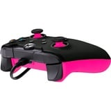 PDP Wired Controller - Fuse Black, Gamepad schwarz/pink, für Xbox Series X|S, Xbox One, PC