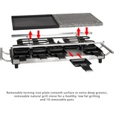 ProfiCook Raclette-Grill PC-RG 1144 edelstahl/schwarz