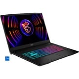 MSI Katana 17 B13VGK-1212, Gaming-Notebook schwarz, Intel® Core™ i7-13620H, NVIDIA GeForce RTX 4070, 16 GB, 1 TB SSD, Windows 11 Home 64-Bit