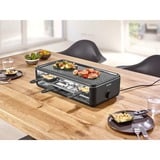 Severin Black Line Lite Raclette-Grill RG 2365 schwarz, 1.300 Watt