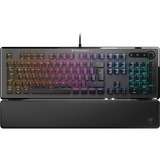 Turtle Beach Vulcan II, Gaming-Tastatur aluminium (gebürstet)/schwarz, DE-Layout, TITAN II Brown