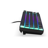 ENDORFY Thock Compact Wireless Pudding, Gaming-Tastatur schwarz, DE-Layout, Kailh Box Red