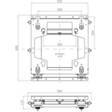 HAGOR VWH-5, Wandhalterung schwarz, Pop-Out System