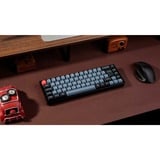 Keychron K6 Pro, Gaming-Tastatur schwarz/blaugrau, DE-Layout, Keychron K Pro Red, Hot-Swap, Aluminiumrahmen, RGB