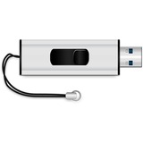 MediaRange Flash-Drive 256 GB, USB-Stick silber/schwarz, USB-A 3.2 Gen 1