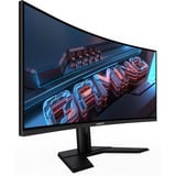 GIGABYTE G34WQCP, Gaming-Monitor 86.4 cm (34 Zoll), schwarz (matt), QHD, VA, Curved, 180Hz Panel