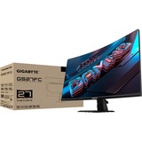 GIGABYTE GS27FC, Gaming-Monitor 68.6 cm (27 Zoll), schwarz (matt), FullHD, VA, Curved, AMD Free-Sync Premium, Adaptive-Sync, 180Hz Panel