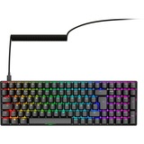 Sharkoon SKILLER SGK50 S2, Gaming-Tastatur schwarz, DE-Layout, Gateron Brown