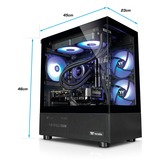 Thermaltake FTW, Gaming-PC schwarz, ohne Betriebssystem