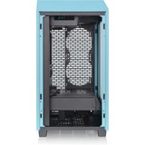 Thermaltake The Tower 200 , Tower-Gehäuse türkis, Tempered Glass