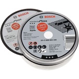 Bosch Trennscheibe Standard for Inox - Rapido, Ø 115mm 10 Stück, Bohrung 22,23mm, WA 60 T BF, gerade